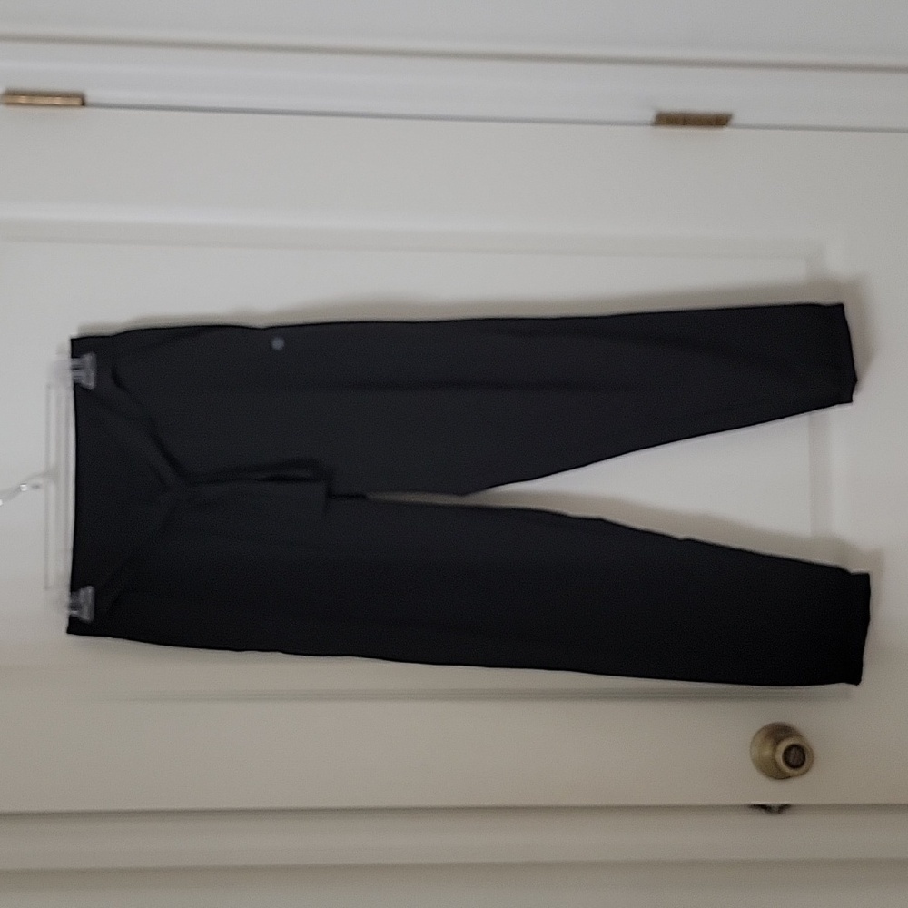 Apana Size S Black Tie Waist Cuffed Ankle Joggers, Excellent Used Condition
